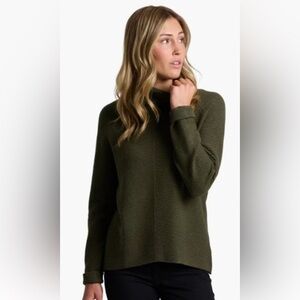 KUHL Women's Solace Sweater Size L Color: Vine NWT